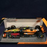 画像: 新品正規荷品●SPARK1/43 McLAREN MCL39 WINNER MONACO GP 2025 (L.ノリス）#4