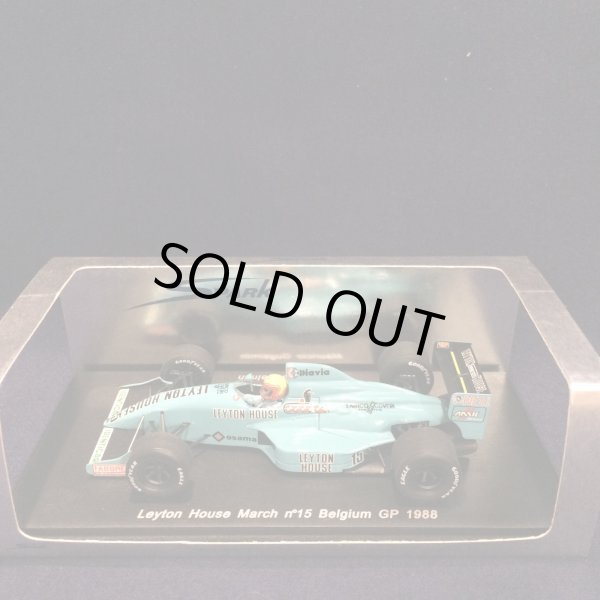 画像1: セカンドハンド品●SPARK1/43 LEYTON HOUSE 881 BELGIUM GP 1988 (M.グージェルミン) #15