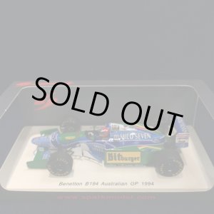 画像: セカンドハンド品●タバコカスタム済●SPARK1/43 BENETTON B194 AUSTRALIAN GP 1994 (J.ハーバート)#6