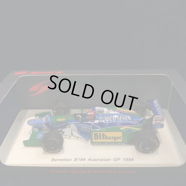 画像1: セカンドハンド品●タバコカスタム済●SPARK1/43 BENETTON B194 AUSTRALIAN GP 1994 (J.ハーバート）#6