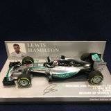 画像: セカンドハンド品●PMA1/43 MERCEDES W06 WINNER BELGIAN GP (L.ハミルトン）2015 #44