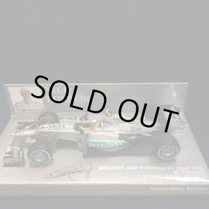 画像: セカンドハンド品●PMA 1/43 MERCEDES AMG PETRONAS W03 1st WIN CHINESE GP 2012 (N.ロズベルグ)#8