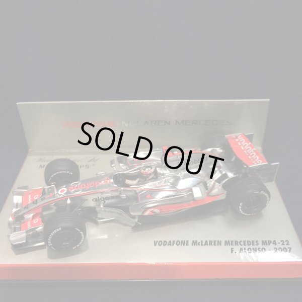 画像1: セカンドハンド品●チーム別注品●PMA1/43 VODAFONE McLAREN MERCEDES MP4-22 (F.アロンソ）#1