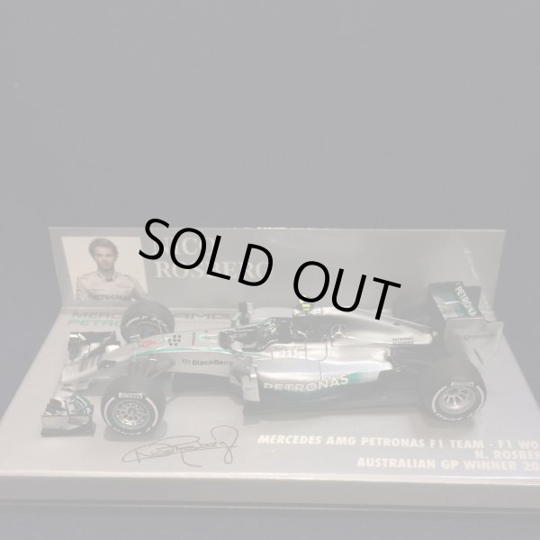 画像1: セカンドハンド品●PMA 1/43 MERCEDES AMG PETRONAS W05 WINNER AUSTRALIAN GP 2014 (N.ロズベルグ）#6