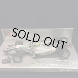 画像: セカンドハンド品●PMA 1/43 MERCEDES F1 MGP W01 1st PODIUM MALAYSIAN GP 2010 (N.ロズベルグ)#4