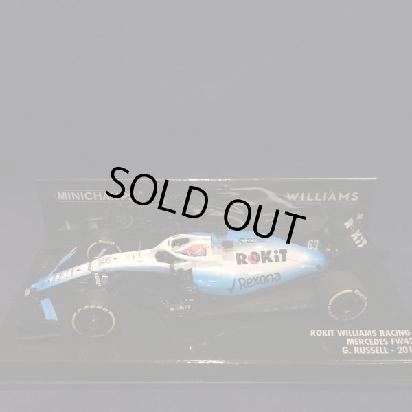 画像1: セカンドハンド品●PMA1/43 ROKIT WILLIAMS MERCEDES FW42 (G.ラッセル）#63