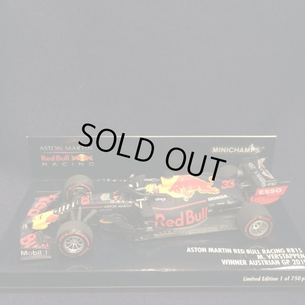 画像1: セカンドハンド品●PMA1/43 RED BULL HONDA RB15 WINNER AUSTRIAN GP 2019 (M.フェルスタッペン）#33
