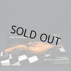 画像: セカンドハンド品●PMA1/43 McLAREN MCL33 300th F1 GP CANADIAN GP 2018 (F.アロンソ)#14
