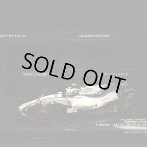 画像: セカンドハンド品●PMA1/43 WILLIAMS MERCEDES FW40 ABU DHABI GP 2017 (F.マッサ)#19
