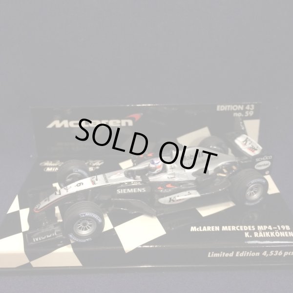 画像1: セカンドハンド品●PMA1/43 McLAREN MERCEDES MP4-19B (K.ライコネン）#6