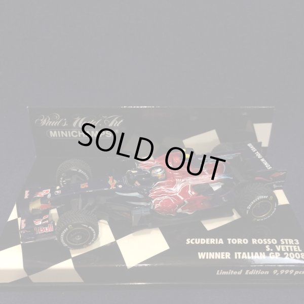 画像1: セカンドハンド品●PMA1/43 SCUDERIA TORO ROSSO STR3 WINNER ITALIAN GP (S.ベッテル）2008 #15