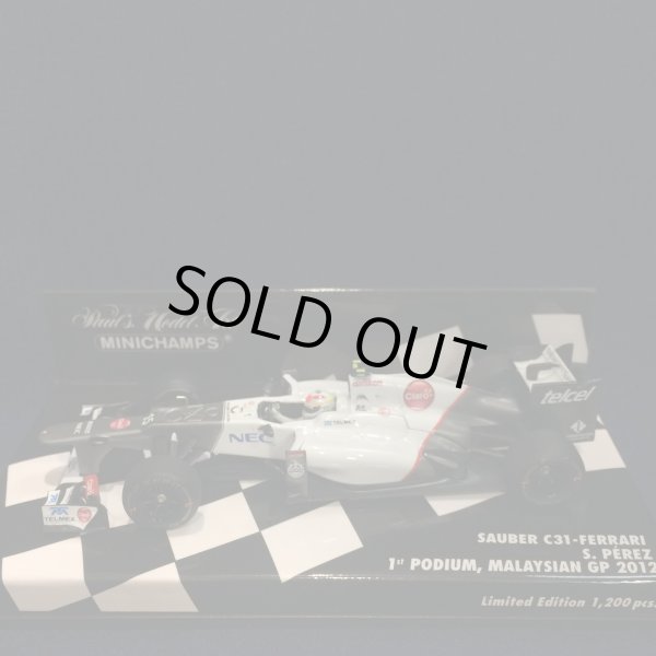 画像1: セカンドハンド品●PMA1/43 SAUBER FERRARI C31 1st PODIUM MALAYSIAN GP 2012 (S.ペレス）#15