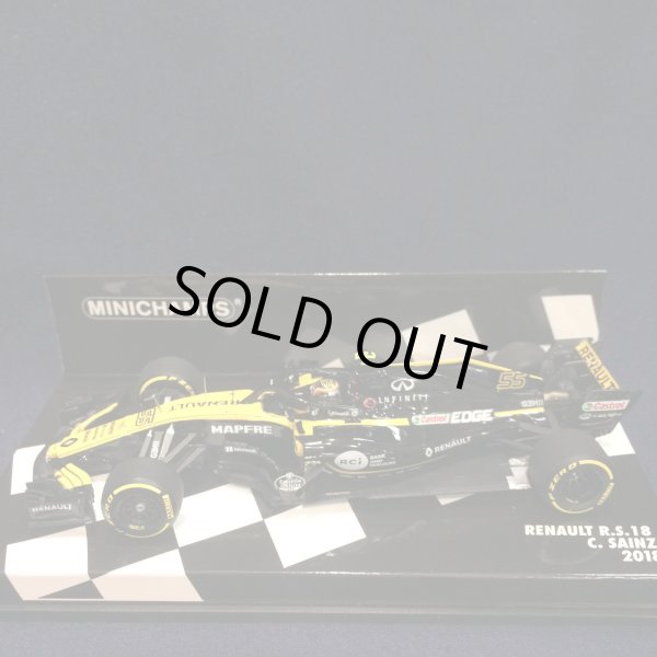 画像1: セカンドハンド品●PMA1/43 RENAULT R.S.18 (C.サインツ）2018 #55