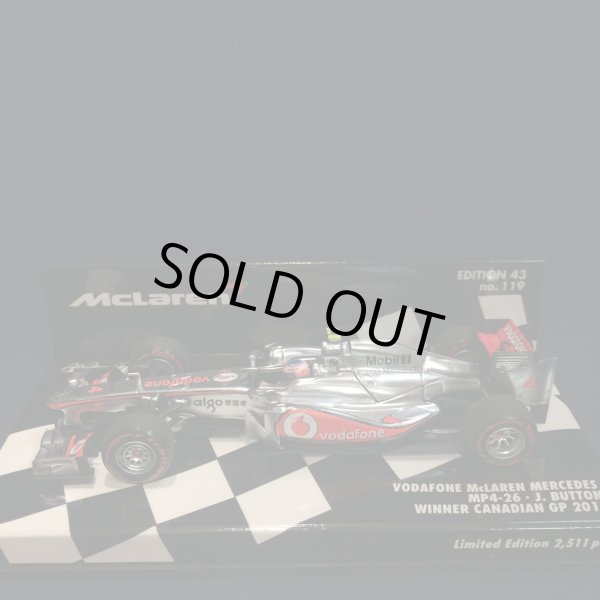 画像1: セカンドハンド品●PMA1/43 VODAFONE McLAREN MERCEDES MP4-26 WINNER CANAADIAN GP 2011 (J.バトン）#4