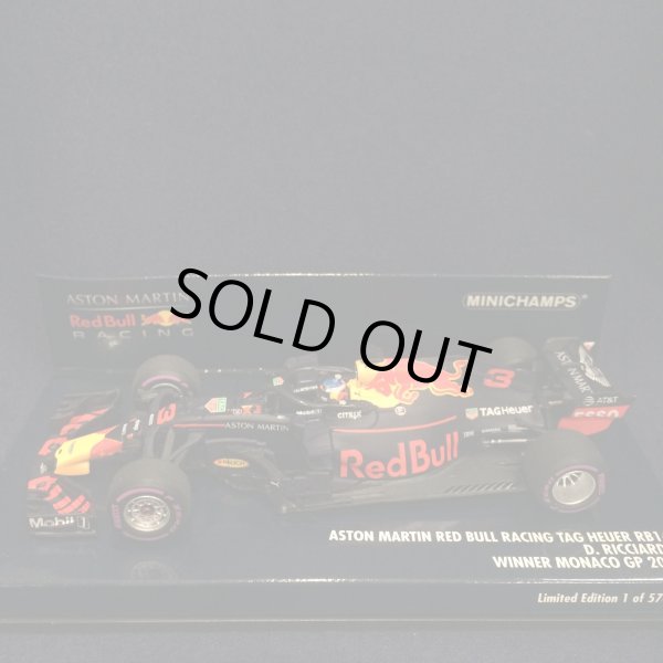 画像1: セカンドハンド品●PMA1/43 RED BULL TAG HEUER RB14 WINNER MONACO GP 2018 (D.リカルド）#3