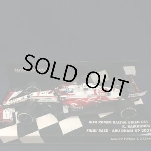 画像: セカンドハンド品●PMA1/43 ALFA ROMEO C41 FINAL RACE ABU DHABI GP 2021 (K.ライコネン)#7