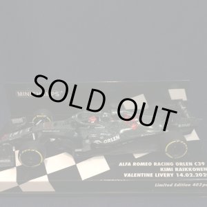 画像: セカンドハンド品●PMA1/43 ALFA ROMEO C39 VALENTINE LIVERY 14.02.2020 (K.ライコネン)