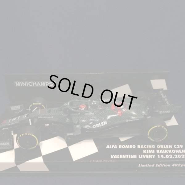 画像1: セカンドハンド品●PMA1/43 ALFA ROMEO C39 VALENTINE LIVERY 14.02.2020 (K.ライコネン）