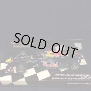 画像: セカンドハンド品●PMA1/43 RED BULL RENAULT RB7 JAPAN GP WORLD CHAMPON 2011 (S.ベッテル)#1