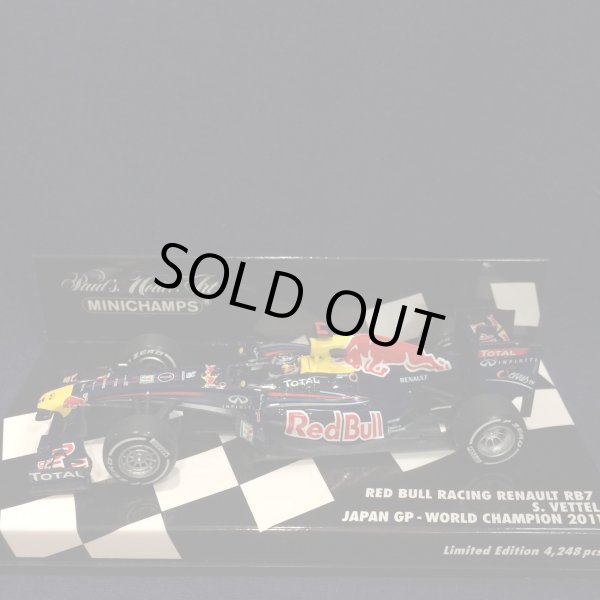 画像1: セカンドハンド品●PMA1/43 RED BULL RENAULT RB7 JAPAN GP WORLD CHAMPON 2011 (S.ベッテル）#1