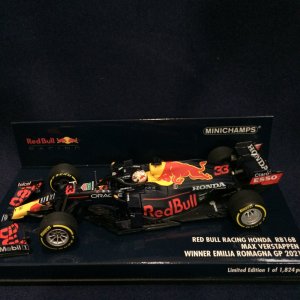 画像: セカンドハンド品●PMA 1/43 RED BULL RB16B WINNER EMILIA ROMAGNA GP 2021 (M.フェルスタッペン)#33