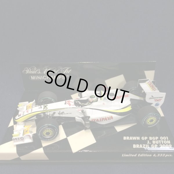 画像1: セカンドハンド品●PMA1/43 BRAWN GP BGP001 BRAZIL GP 2009 (J.バトン）#22