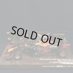 画像: セカンドハンド品●MVショップ別注●PMA1/43 RED BULL HONDA RB16 3rd PLACE STYRIAN GP 2020 (M.フェルスタッペン)#33