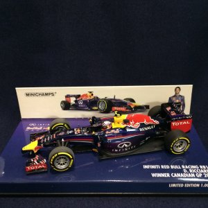 画像: セカンドハンド品●PMA1/43 INFINITI RED BULL RB10 WINNER CANADIAN GP 2014 (D.リカルド)#3