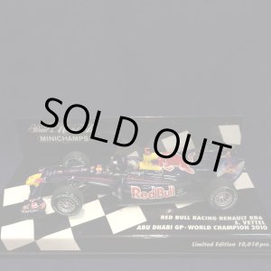 画像: セカンドハンド品●PMA1/43 RED BULL RENAULT RB6 ABU DHABI GP WORLD CHAMPION 2010 (S.ベッテル)