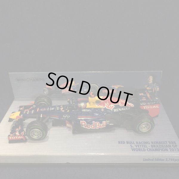 画像1: セカンドハンド品●PMA1/43 RED BULL RENAULT RB8 BRAZILIAN GP WORLD CHAMPION 2012 (S.ベッテル）#1