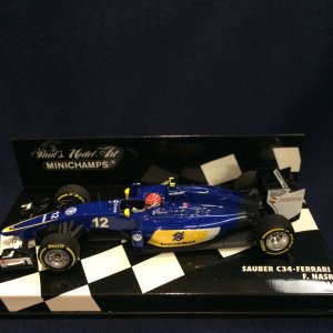 画像: セカンドハンド品●PMA1/43 SAUBER FERRARI C34 (F.NASR) 2015 #12