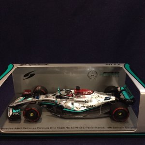 画像: セカンドハンド品●SPARK 1/43 MERCEDES-AMG PETRONAS W13 4th BAHRAIN GP 2023 (G.ラッセル)#63