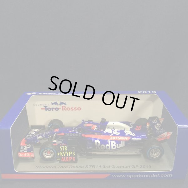 画像1: セカンドハンド品●SPARK1/43 SCUDERIA TORO ROSSO HONDA STR14 3rd PLACE GERMAN GP 2019 (D.クビアト）#26