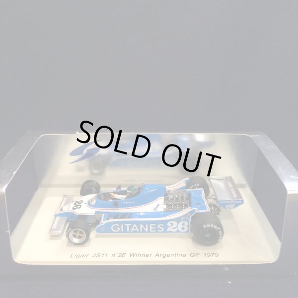 画像1: セカンドハンド品●特価品●タバコカスタム済●SPARK1/43 LIGIER JS11 WINNER ARGENTINA GP 1979 (J.ラフィー）#26