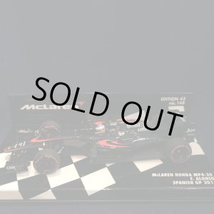 画像: セカンドハンド品●PMA 1/43 McLAREN HONDA MP4-30 SPANISH GP 2015 (F.アロンソ)#14