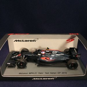 画像: セカンドハンド品●SPARK1/43 McLAREN HONDA MP4-31 HALO TEST ITALIAN GP 2016 (J.バトン)#22