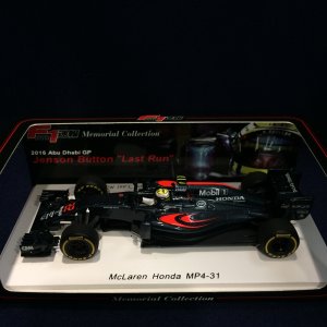 画像: セカンドハンド品●F1速報別注●SPARK1/43 McLAREN HONDA MP4-31 LAST RUN ABU DHABI GP 2016 (J.バトン)#22