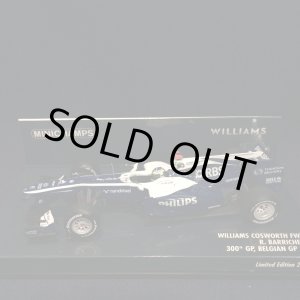 画像: セカンドハンド品●PMA1/43 WILLIAMS COSWORTH FW32 300th GP BELGIAN GP (R.バリチェロ)2010 #9