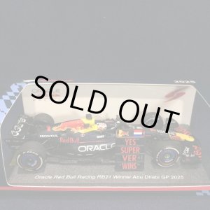 画像: 新品正規入荷品●SPARK 1/43 RED BULL RB21 WINNER ABU DHABI GP 2025 (M.フェルスタッペン） #1