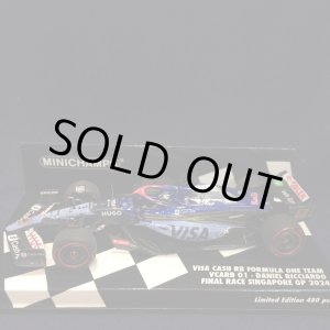 画像: 新品正規入荷品●PMA 1/43 VISA CASH RB VCARB 01 FINAL RACE SINGAPORE GP 2024 (D.リカルド）#3