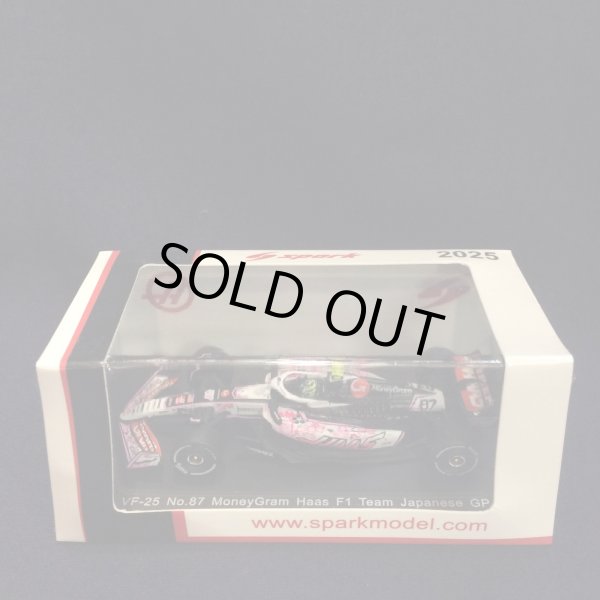 画像1: 新品正規入荷品●SPARK1/64 HAAS VF-25 JAPANESE GP 2025 (O.ベアマン）#87