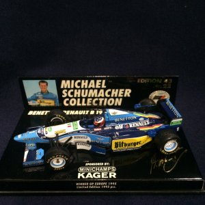 画像: セカンドハンド品●PMA1/43 BENETTON RENAULT B195 WINNER EUROPE GP 1995 (M.シューマッハ)#1 Nr22