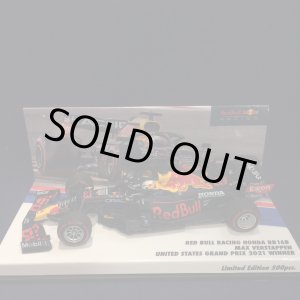 画像: セカンドハンド品●ユーロスポーツ別注●PMA 1/43 RED BULL HONDA RB16B WINNER US GP 2021 (M.フェルスタッペン)#33