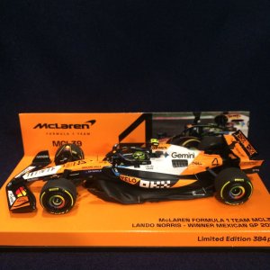 画像: 新品正規荷品●PMA 1/43 McLAREN MCL39 WINNER MEXICAN GP 2025 (L.ノリス）#4