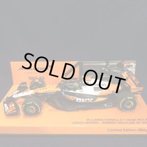 画像: 新品正規荷品●PMA 1/43 McLAREN MCL39 WINNER MEXICAN GP 2025 (L.ノリス)#4
