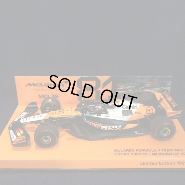 画像1: 新品正規荷品●PMA 1/43 McLAREN MCL39 MEXICAN GP 2025 (O.ピアストリ）#81