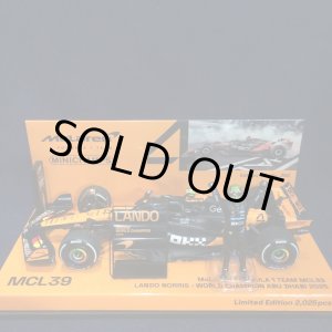 画像: 新品正規荷品●PMA 1/43 McLAREN MCL39 WORLD CHAMPION ABU DHABI GP 2025 (L.ノリス）#4