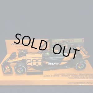 画像: 新品正規荷品●PMA 1/43 McLAREN MCL39 WINNER HUNGARIAN GP 2025 (L.ノリス）#4
