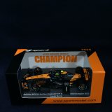 画像: 新品正規入荷品●SPARK 1/64 McLAREN MCL39 3rd ABU DHABI GP WORLD CHAMPION 2025 (L.ノリス）#4