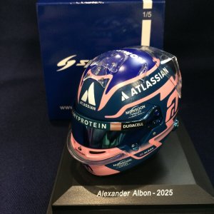画像: 新品正規入荷品●SPARK1/5 WILLIAMS 2025 (A.アルボン）ミニヘルメット